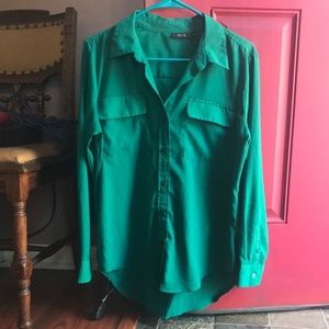 Long Sleeve Business Casual Blouse